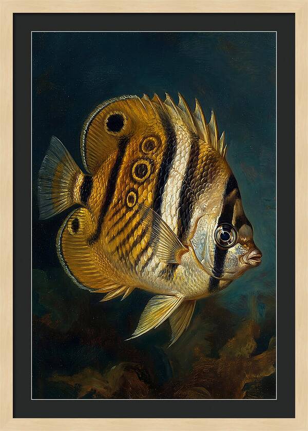 Butterflyfish In Vibrant Detail