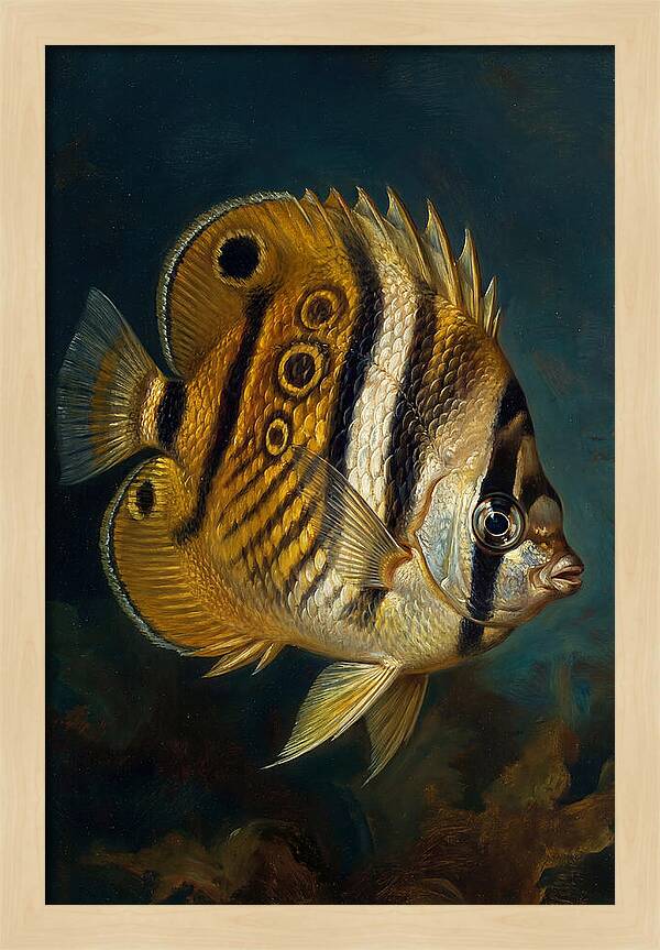 Butterflyfish In Vibrant Detail