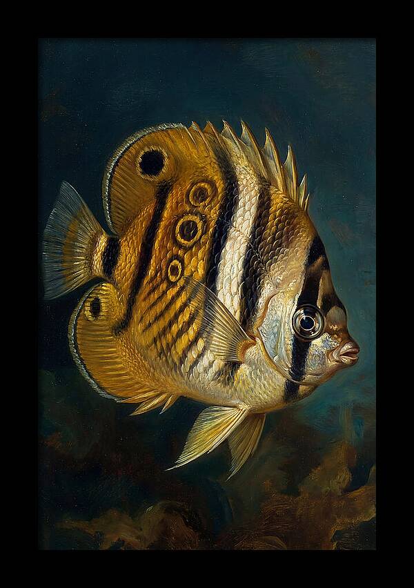 Butterflyfish In Vibrant Detail