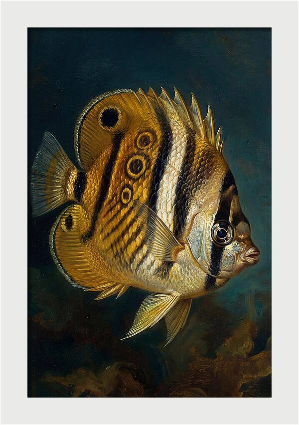 Butterflyfish In Vibrant Detail