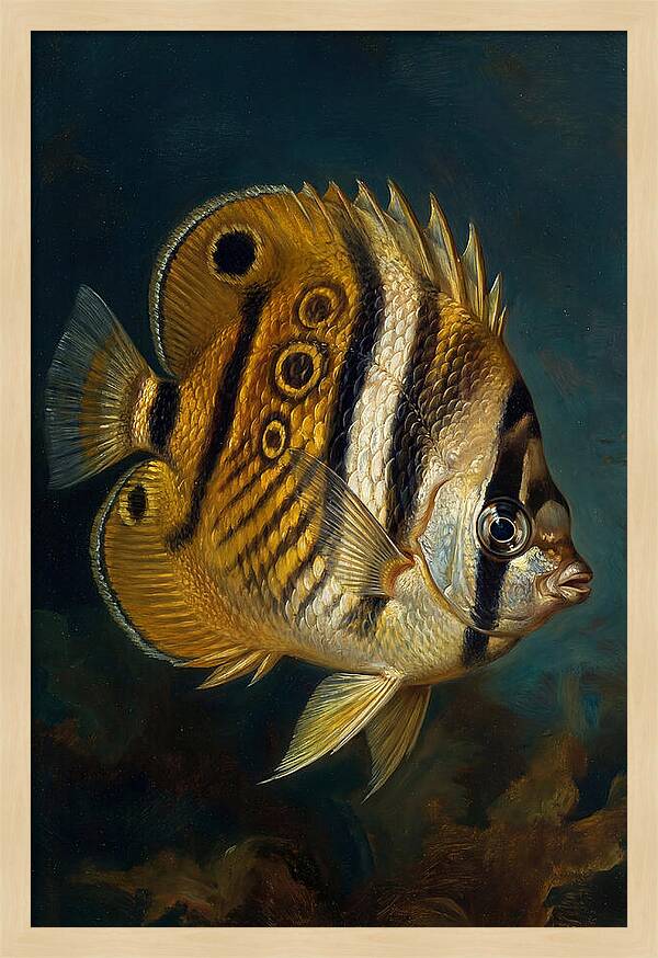 Butterflyfish In Vibrant Detail