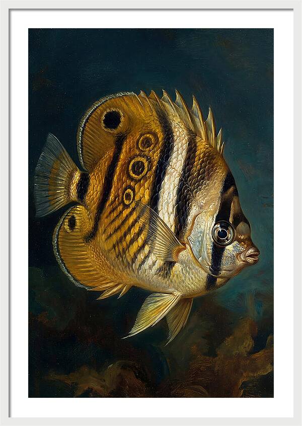 Butterflyfish In Vibrant Detail