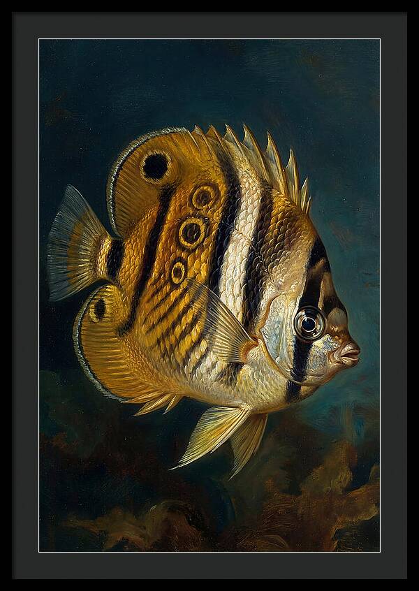 Butterflyfish In Vibrant Detail