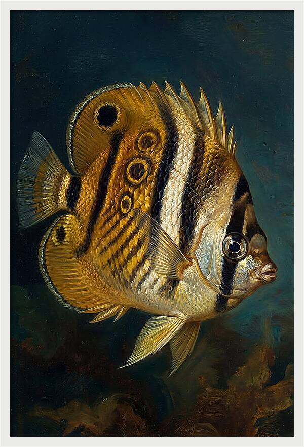 Butterflyfish In Vibrant Detail