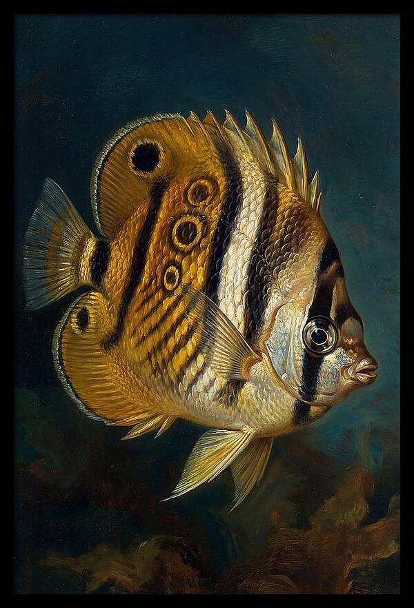 Butterflyfish In Vibrant Detail
