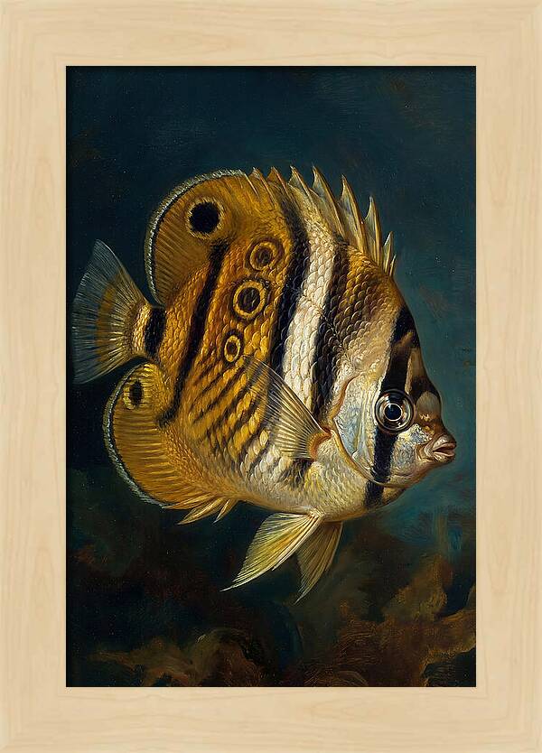 Butterflyfish In Vibrant Detail