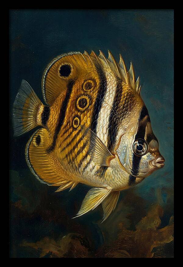 Butterflyfish In Vibrant Detail