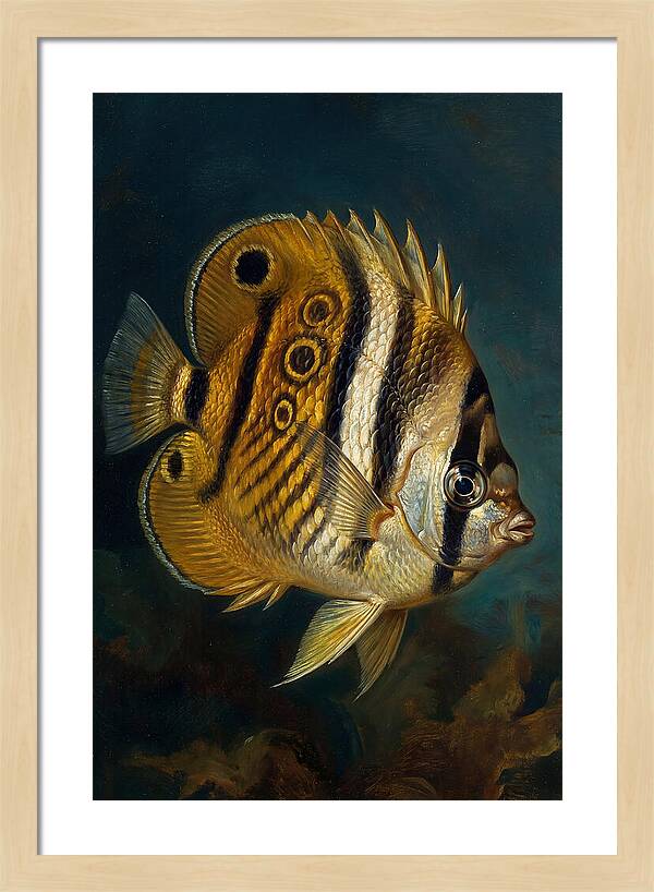 Butterflyfish In Vibrant Detail