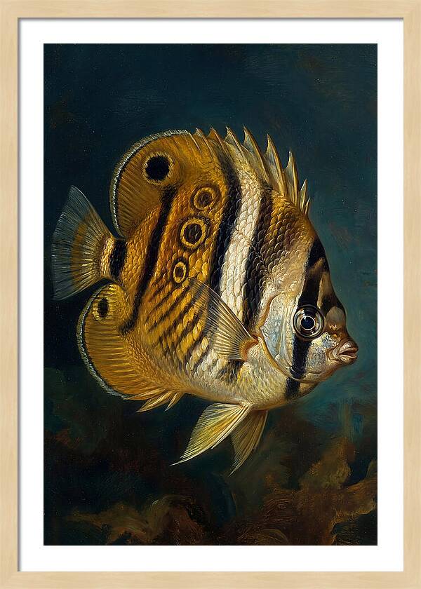 Butterflyfish In Vibrant Detail