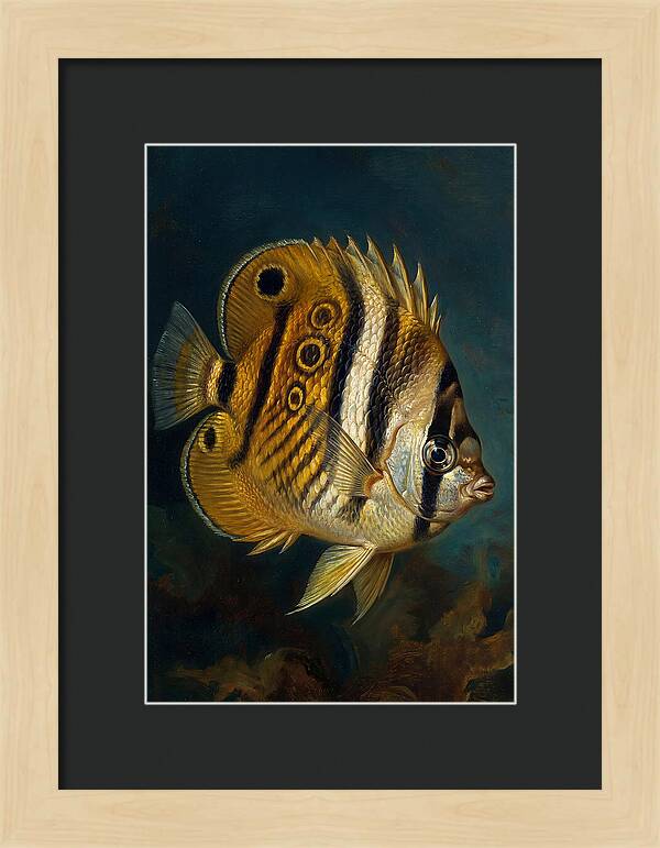 Butterflyfish In Vibrant Detail