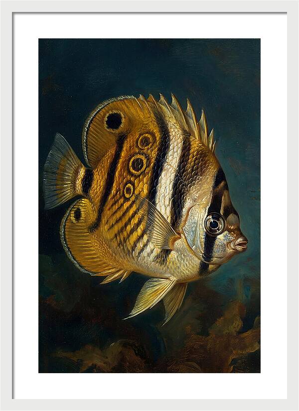 Butterflyfish In Vibrant Detail