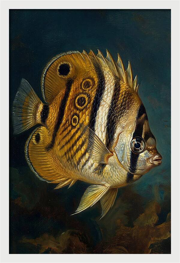 Butterflyfish In Vibrant Detail