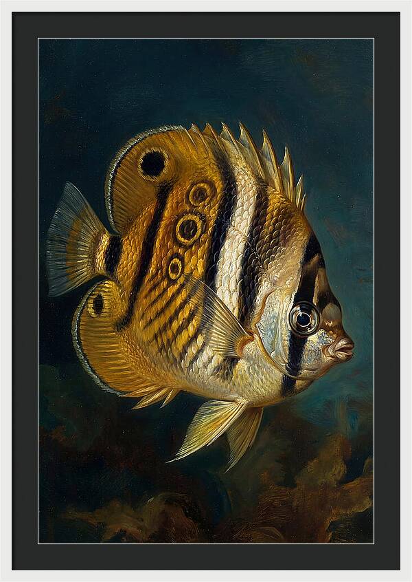 Butterflyfish In Vibrant Detail