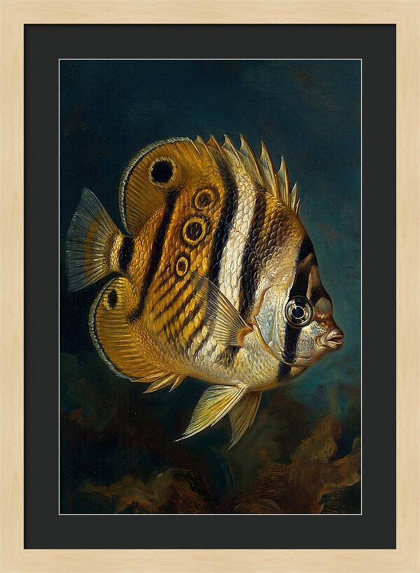 Butterflyfish In Vibrant Detail
