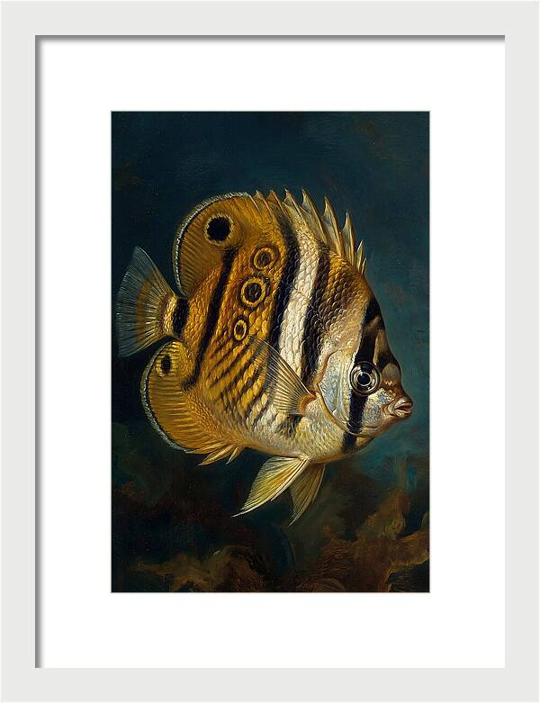 Butterflyfish In Vibrant Detail