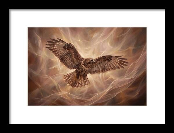 Buzzard In Flight