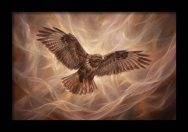 Buzzard In Flight