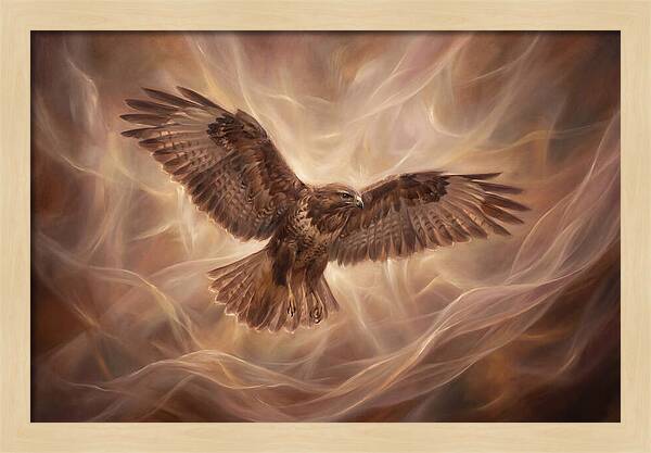 Buzzard In Flight