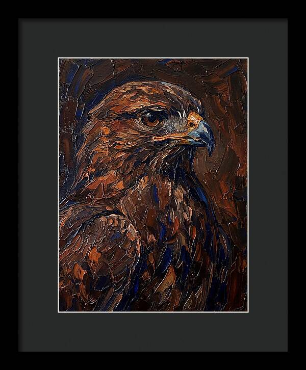 Buzzard In Rich Hues