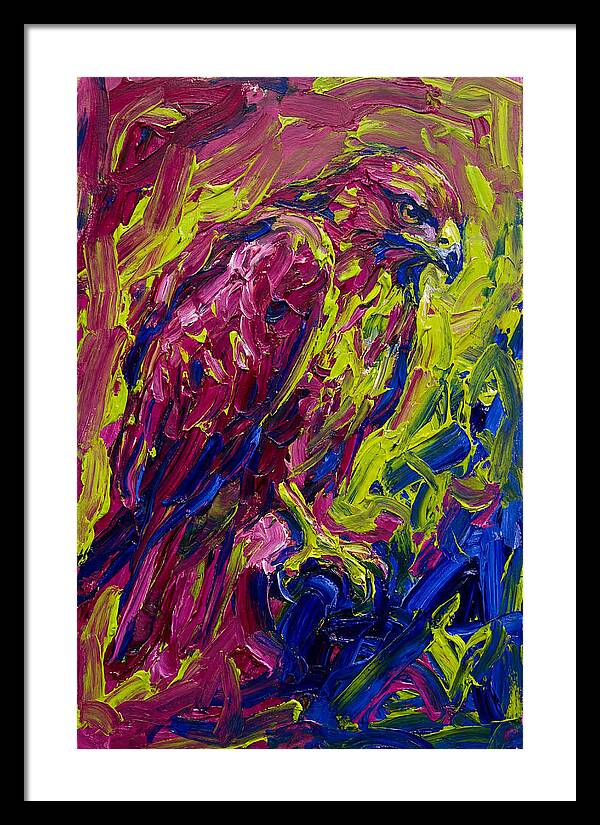Buzzard In Vibrant Colors