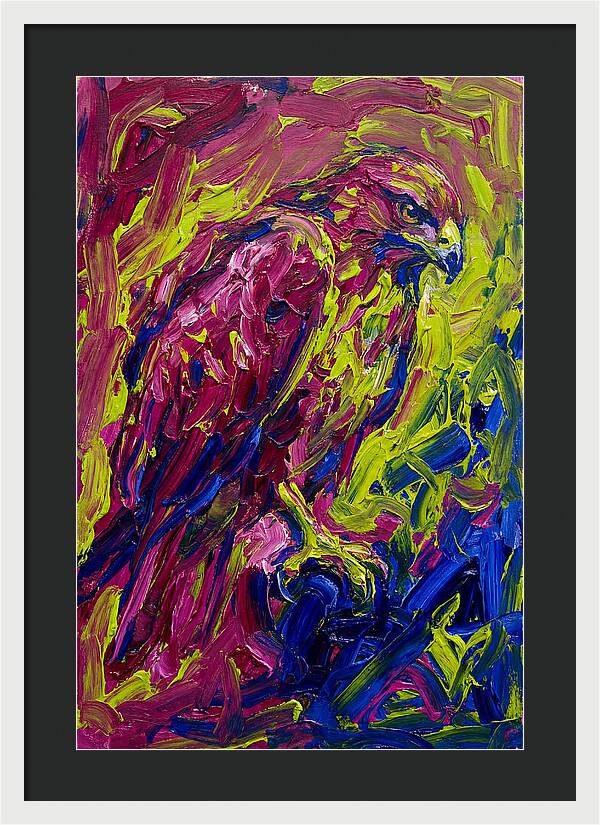 Buzzard In Vibrant Colors