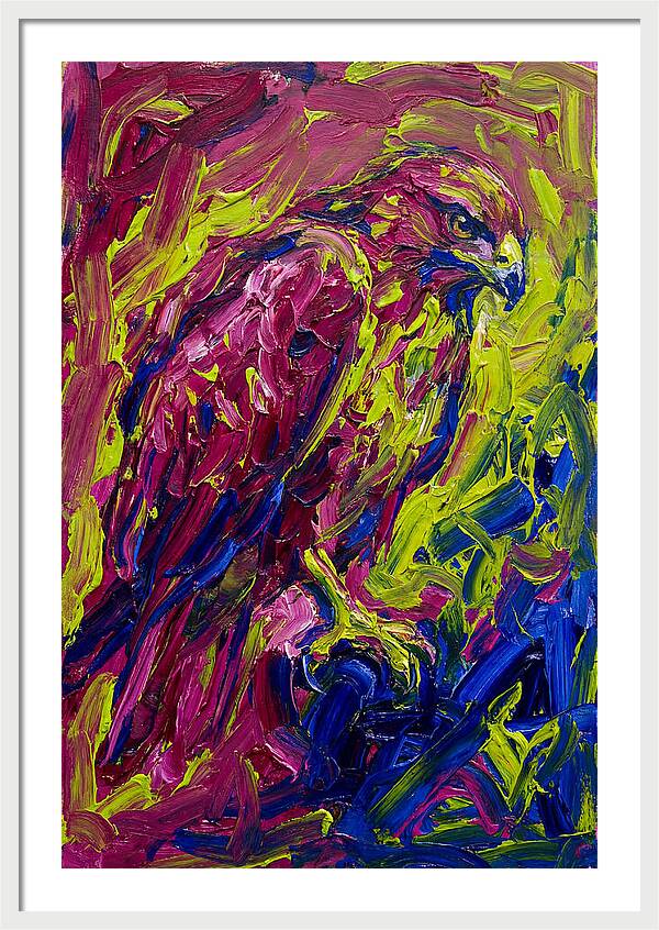 Buzzard In Vibrant Colors
