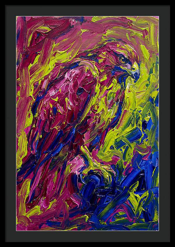 Buzzard In Vibrant Colors