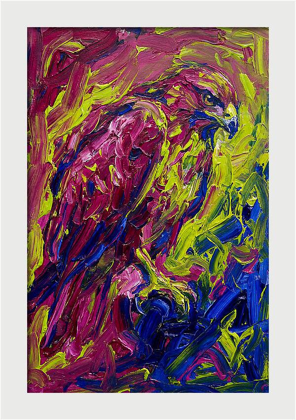Buzzard In Vibrant Colors