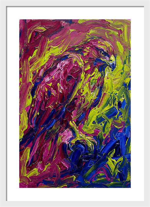 Buzzard In Vibrant Colors