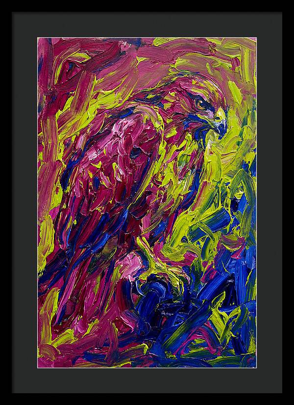 Buzzard In Vibrant Colors