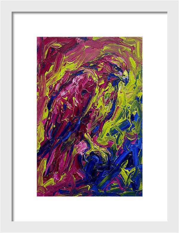 Buzzard In Vibrant Colors