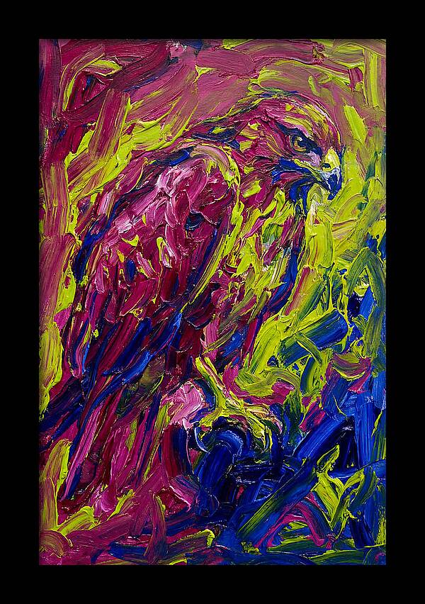 Buzzard In Vibrant Colors