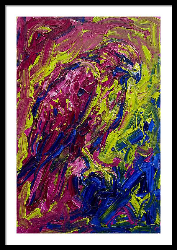 Buzzard In Vibrant Colors