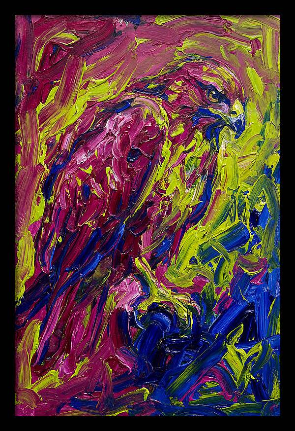 Buzzard In Vibrant Colors