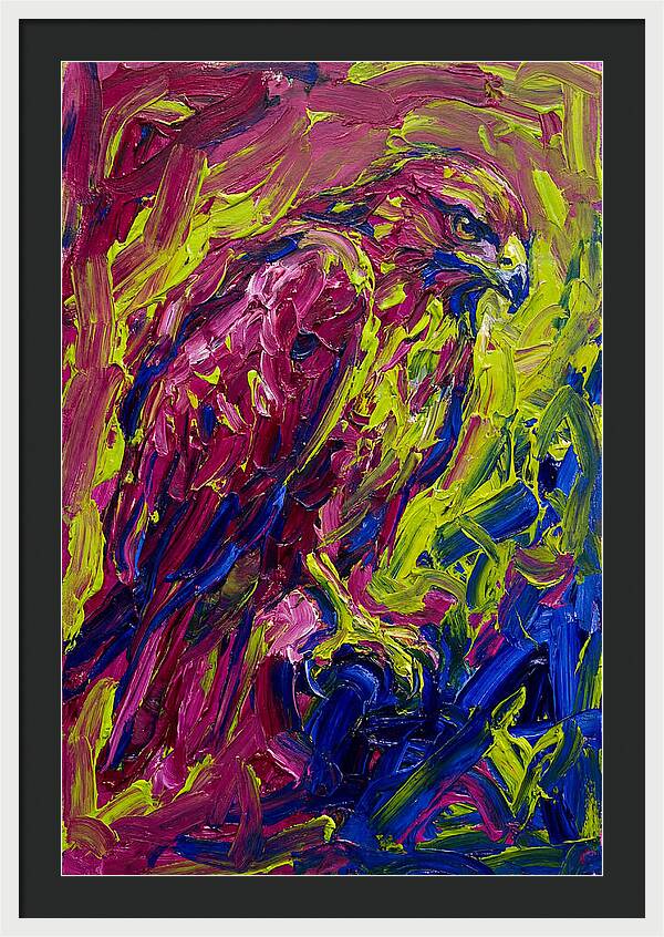 Buzzard In Vibrant Colors