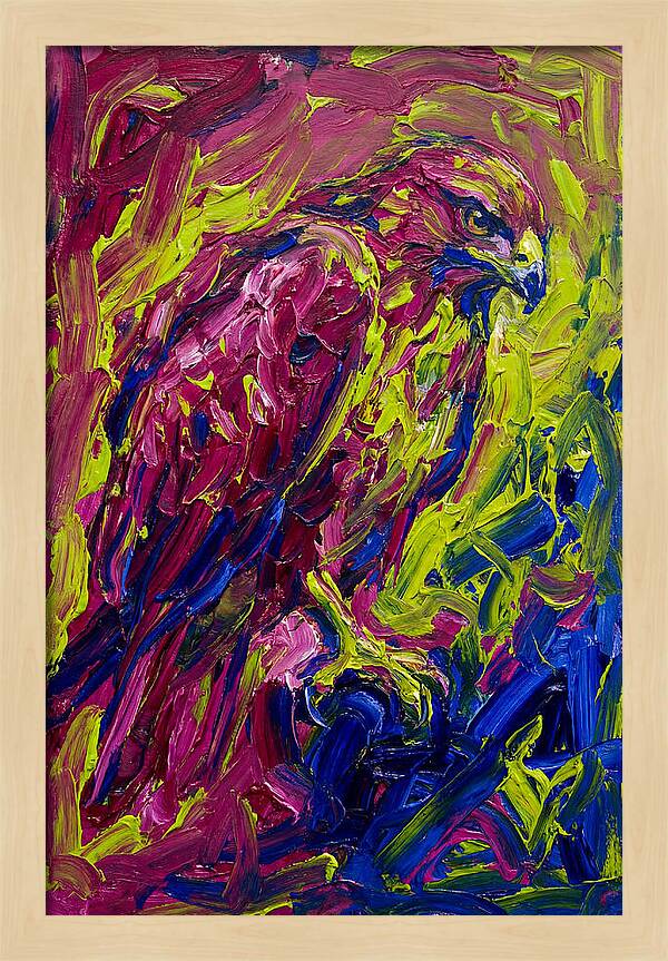Buzzard In Vibrant Colors