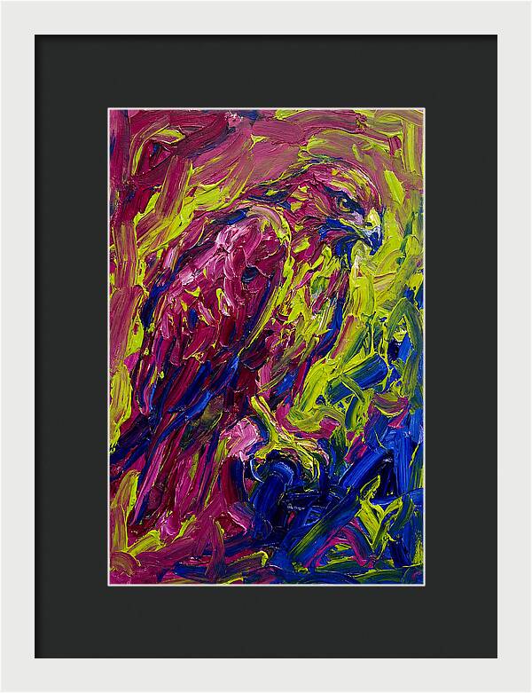 Buzzard In Vibrant Colors