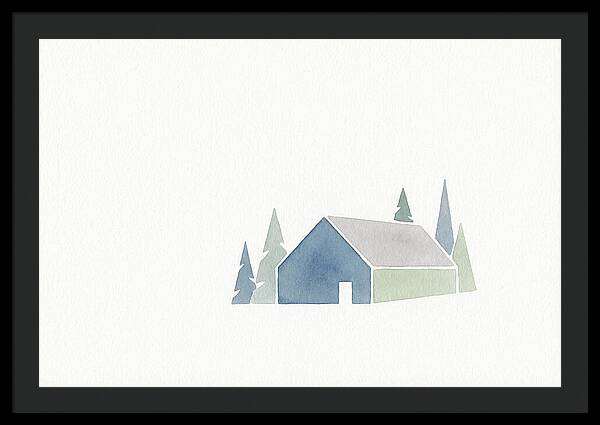 Cabin Surrounded By Nature