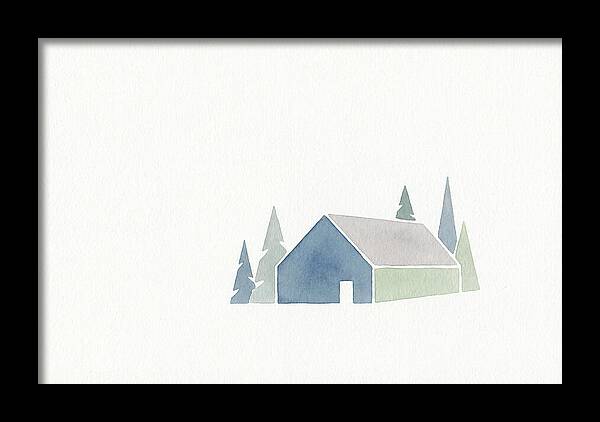 Cabin Surrounded By Nature