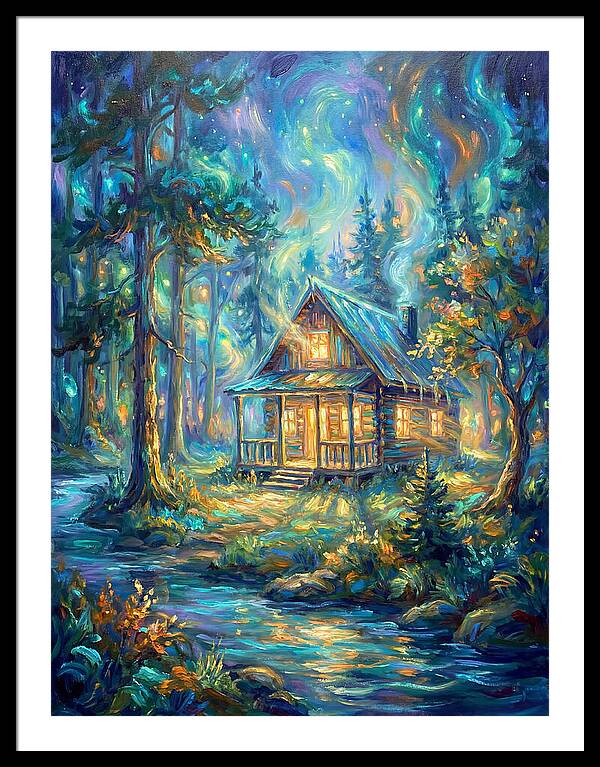 Cabin Under Stars