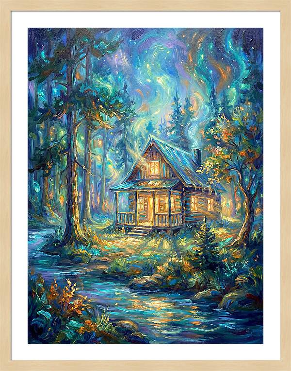 Cabin Under Stars