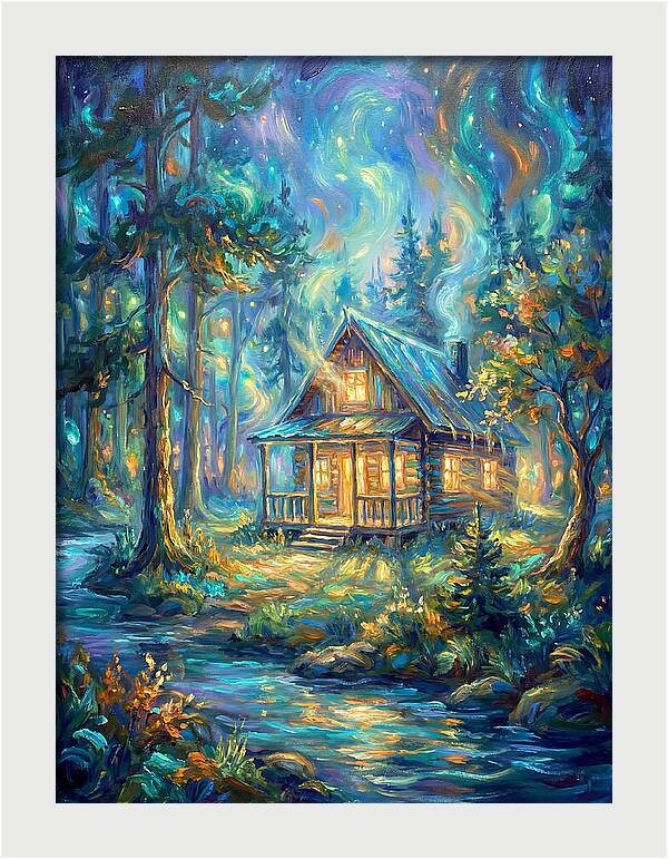 Cabin Under Stars