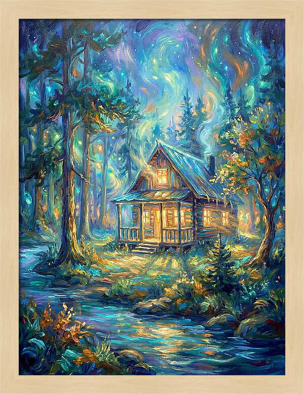 Cabin Under Stars