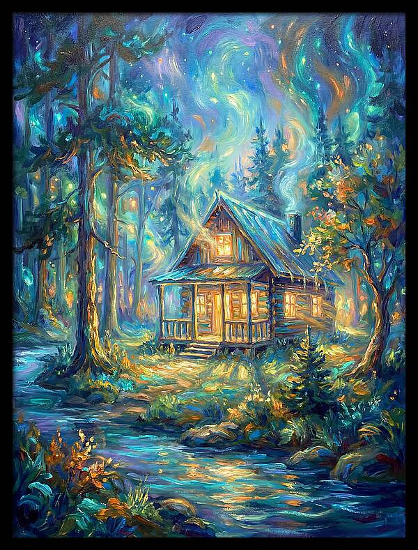Cabin Under Stars