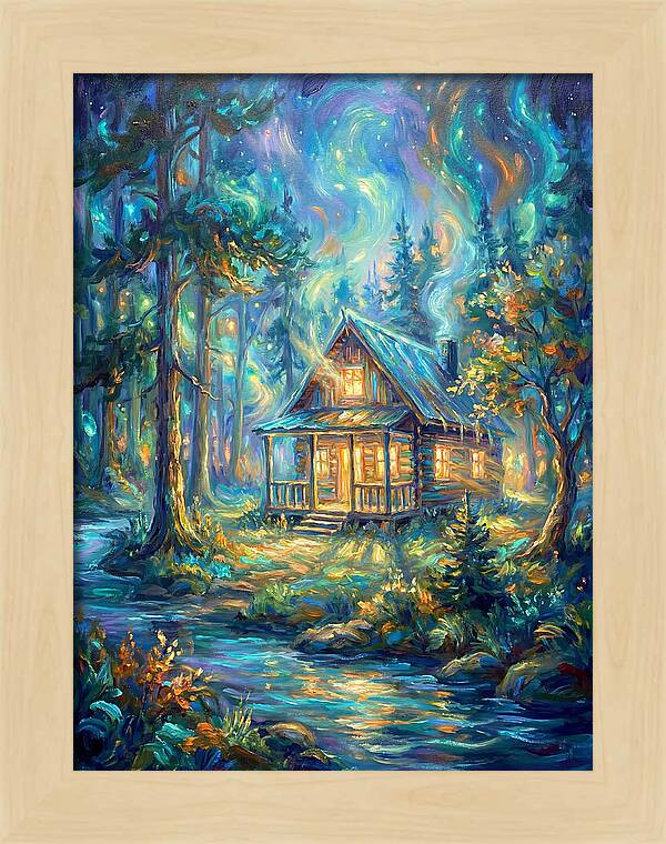 Cabin Under Stars