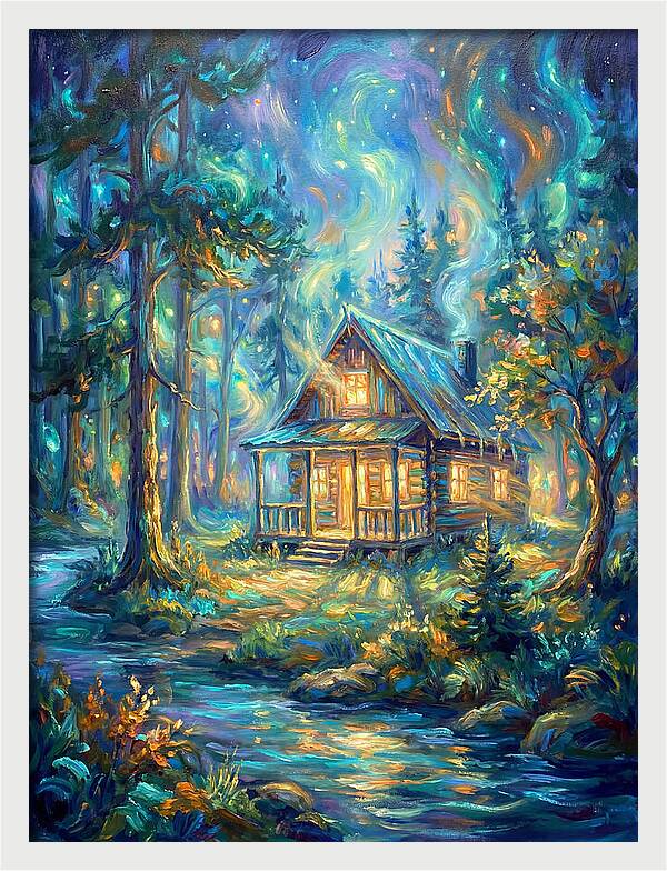 Cabin Under Stars
