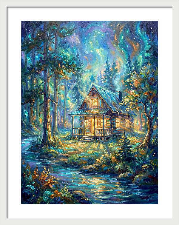 Cabin Under Stars