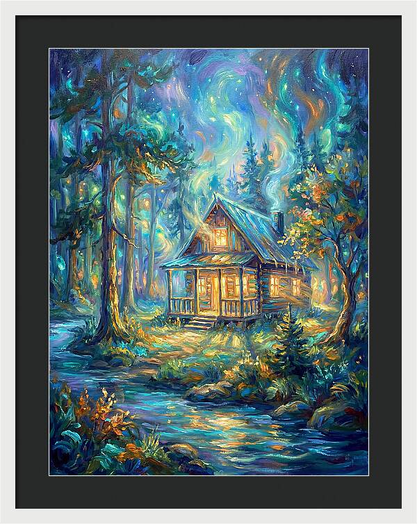Cabin Under Stars