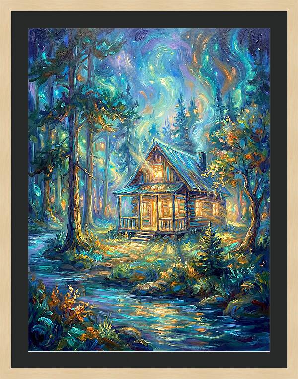 Cabin Under Stars