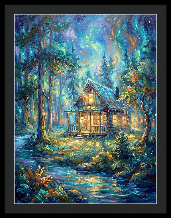 Cabin Under Stars